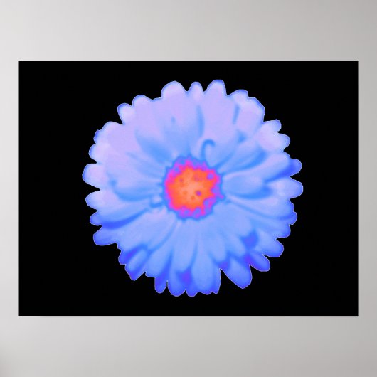 Poster met koude en warme randen (Voorkant)