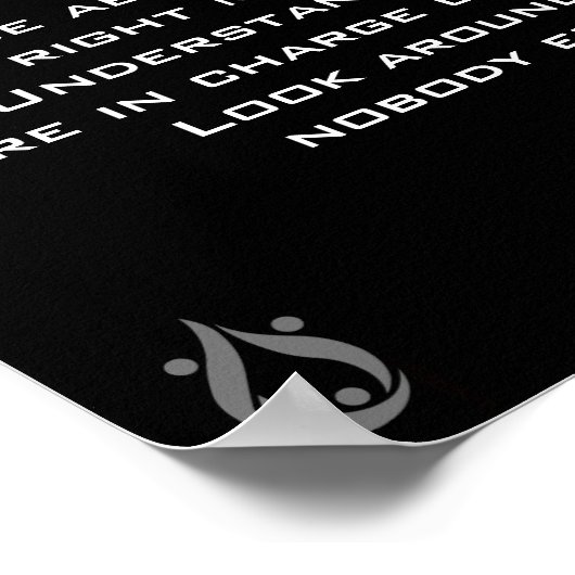 Poster met lading leeuw (Hoek)