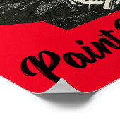 Poster met lange verf en spier (Hoek)