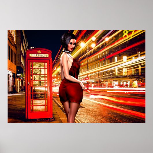 Poster met leefstijl voor steden (Voorkant)