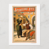 Poster met LifeBoxer Boxer-draagtas Briefkaart (Voorkant)