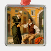 Poster met LifeBoxer Boxer-draagtas Metalen Ornament (Voorkant)