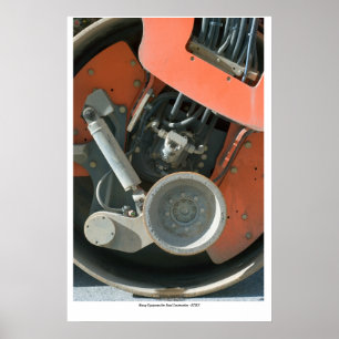 Poster met machine-afbreking