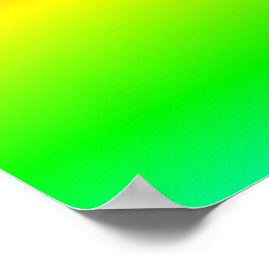 Poster met Mandelbrot Fractal (Hoek)