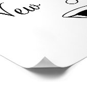 poster met martini voor gelukkig en wit nieuwjaar (Hoek)