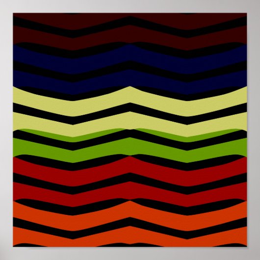 Poster met meerdere kleuren (Voorkant)