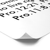 Poster met meervoudige verzen (Hoek)