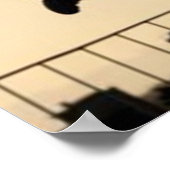 Poster met natte tot grote smaak (Basketball) (Hoek)