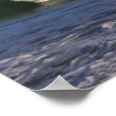 Poster met oceaan golven (Hoek)