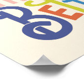 Poster met 'Oefening Baart Kunst' (Hoek)