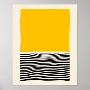 Poster met optische illusie