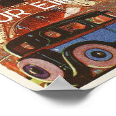 Poster met Parijs Art Deco Print uit de jaren 20 (Hoek)