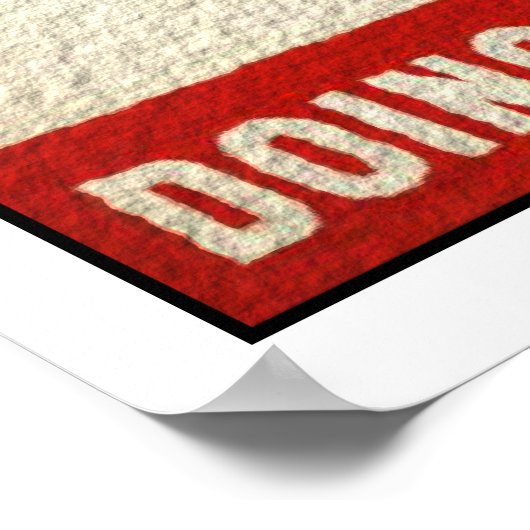 Poster met patriottische beweging uit de Tweede We (Hoek)