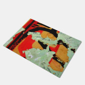 Poster met pellen deurmat (Schuin)