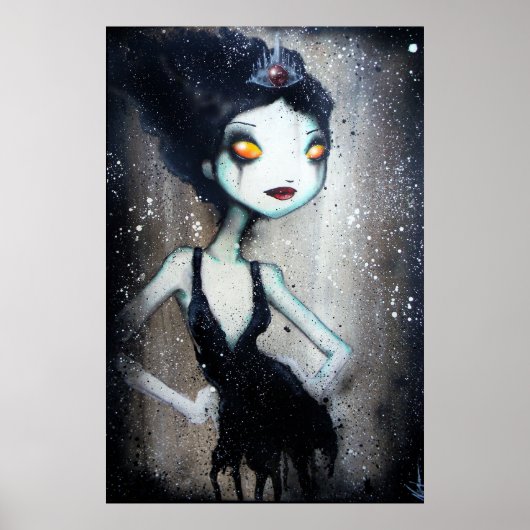 Poster met poeder en poeder (Voorkant)