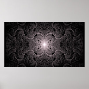 Poster met poolwortels