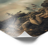 Poster met Princess Elly - Magisch Wanddecor  (Hoek)