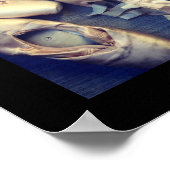 Poster met puntschoen 12 x 12 inch (Hoek)