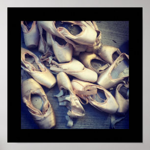 Poster met puntschoen 12 x 12 inch
