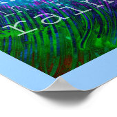  poster met quote Dance in Regen (Hoek)