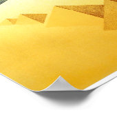 Poster met reiswieg Egypte - Vintage Reis teruggez (Hoek)