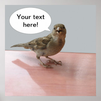 Poster met reserveband wijzigen