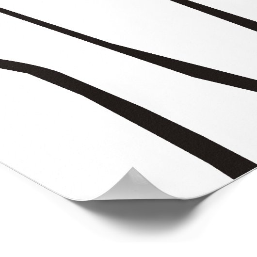 Poster met ronde kleuren (Hoek)