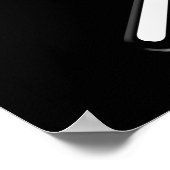 Poster met rots en rolstenen zware metalen Poster  (Hoek)