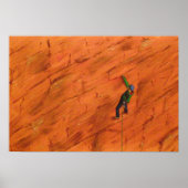 Poster met rotsklimmen (Voorkant)