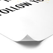 Poster met roze kleuren-plash-turnast (Hoek)