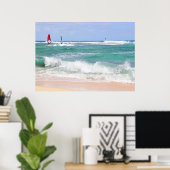 Poster met ruithoofden (Thuiskantoor)