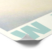 Poster met skiafdrukken van Aspen (Hoek)