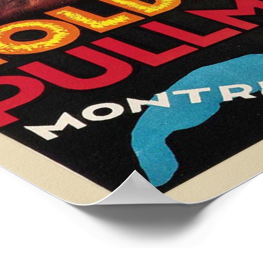 Poster met  skiresorts Print (Hoek)