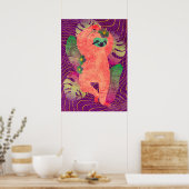 Poster met sleuf (Keuken)