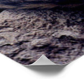 Poster met sneeuwblaasjes (Hoek)