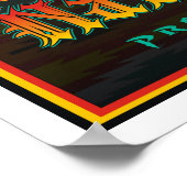 Poster met standaardwortels (Hoek)