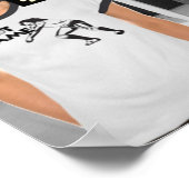 Poster met T-Shirt (Hoek)