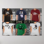 Poster met T-Shirt (Voorkant)