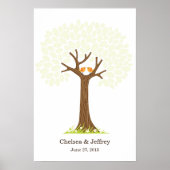 Poster met tekenstructuur (zoet) (Voorkant)