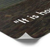 Poster met Theodore Roosevelt citaat (Hoek)