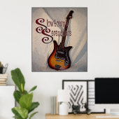 Poster met traagheidsserenaders (Thuiskantoor)