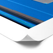 Poster met transportcontainer (Hoek)