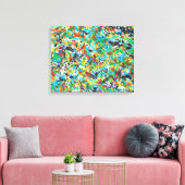 Poster met trilling canvas afdruk (Insitu (Woonkamer))