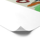 Poster met Triple Threat (Hoek)