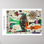 Poster met Triple Threat (Voorkant)