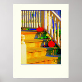 poster met twee pompoenen