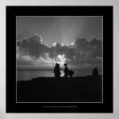 POSTER MET TWILIGHT FUN (zwarte achtergrond) (Voorkant)