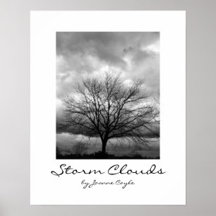 POSTER met upgrade-optie 'Stormwolken'