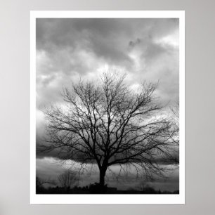 POSTER met upgradeoptie 'Storm wolken'