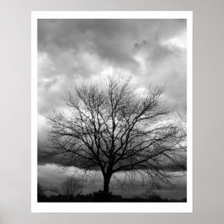 POSTER met upgradeoptie 'Storm wolken'